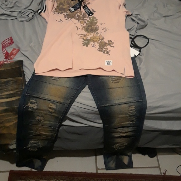 Husle gang shirt and pants